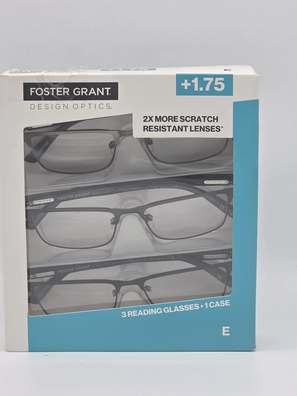Foster Grant Reading Glasses 3 Pack +1.75